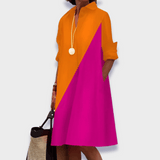 Farbe: Orange/Rosa