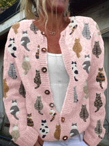 Farbe: Rosa Cardigan