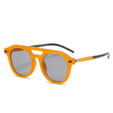Farbe: Grau Orange