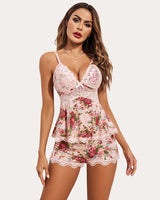 Farbe: Rosa Blumen