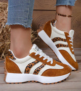 Farbe: Beige Leopard