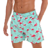 Farbe: Grüner Flamingo