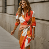Farbe: Orangeweiß