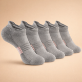 Farbe: 5 Paar Grau
