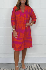 Farbe: Orange und Lila